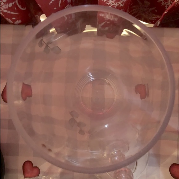 Vintage Elegant Apothecary Jar With Etched Glass Lid.  Beautiful 22” Tall W/lLid - Picture 3 of 5